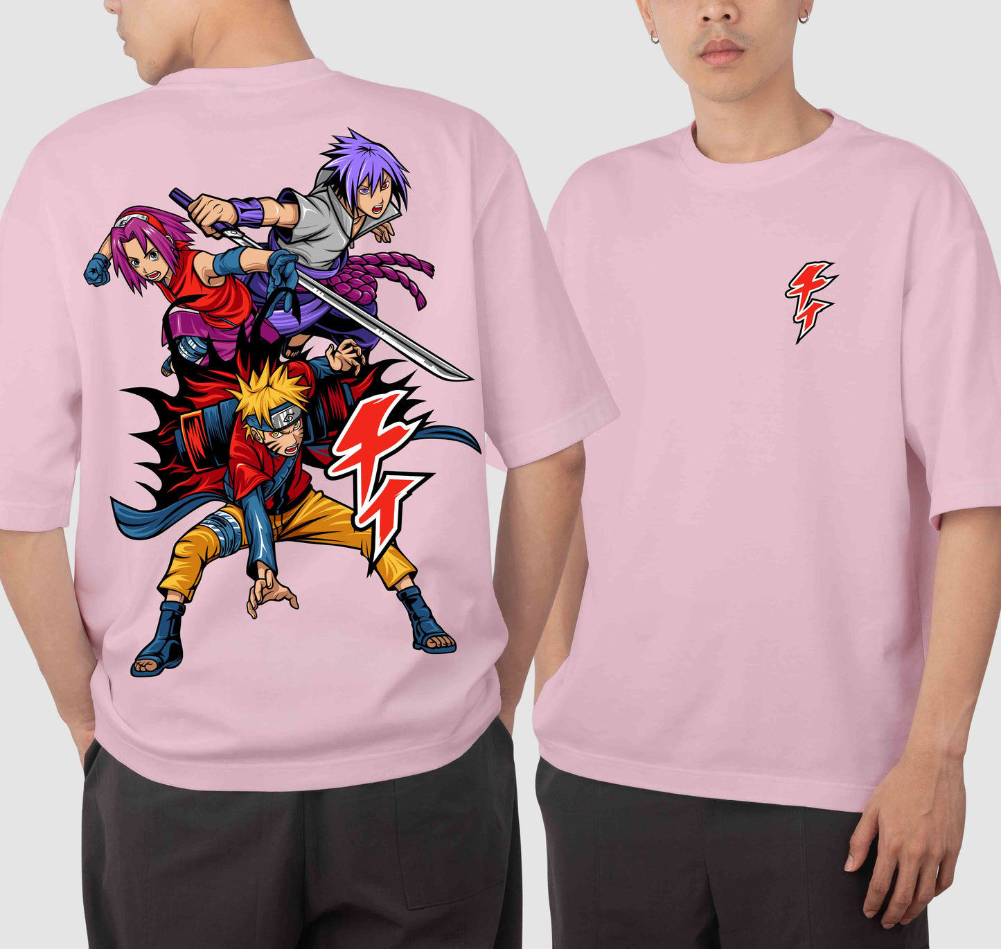 Naruto Anime Oversize T-Shirt