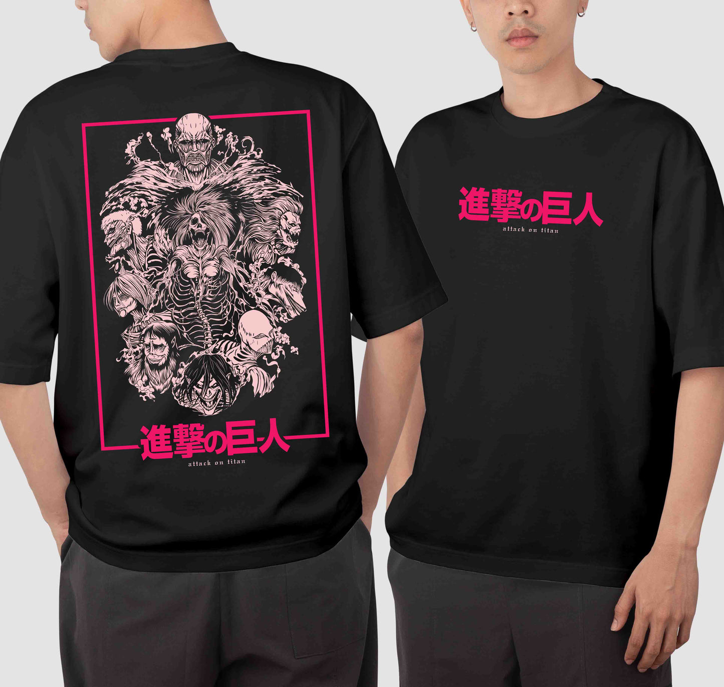 Attack of Titan Anime Oversize T-Shirt