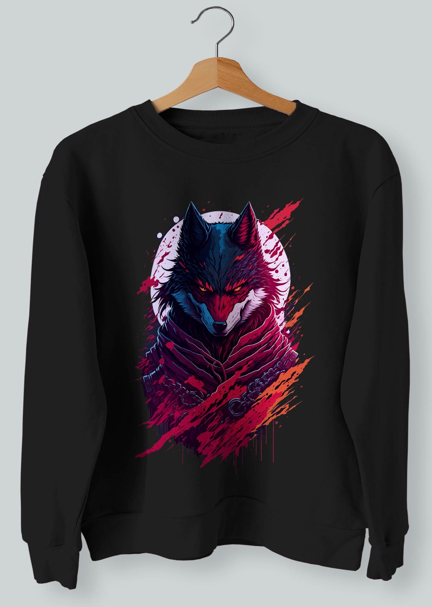 Wild Spectrum Wolf Sweatshirt