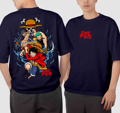 One Piece Anime Oversize T-Shirt